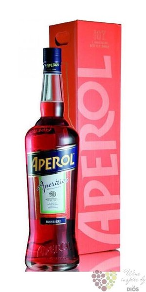 Aperol aperitivo Italian bitter liqueur by Barbieri 11% vol.  3.00 l