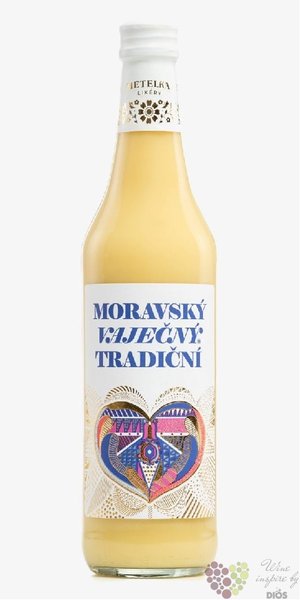 Moravsk vajen tradin moravian eggs liqueur by Metelka 15% vol. 0.50 l