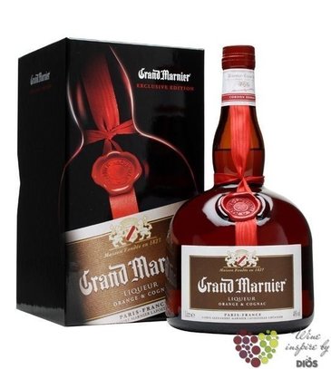 Grand Marnier  Cordon Rouge  gift box French orange &amp; cognac liqueur 40% vol.1.00 l
