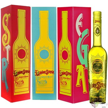 Strega  Original  gift box ltd. Italian ancient herbal liqueur Giuseppe Alberti 40% vol.  0.70 l