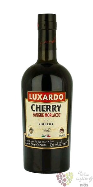 Luxardo  Cherry Sangue Morlacco  Italian cherry liqueur 30% vol.  0.05 l