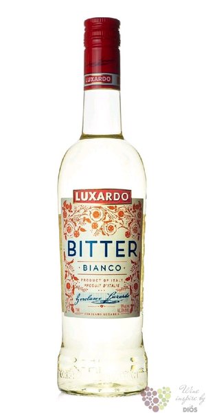 Bitter bianco Italian liqueur by Girolamo Luxardo 30% vol.  0.70 l