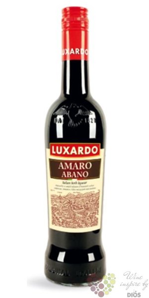 Amaro  Abano  italian liqueur by Girolamo Luxardo 30% vol.  0.70 l
