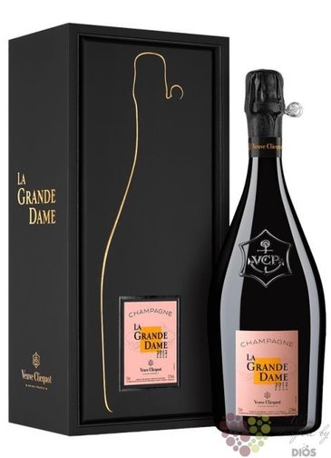 Veuve Clicquot Ponsardin ros  la Grande Dame  2012 brut gift box Champagne Aoc  0.75 l