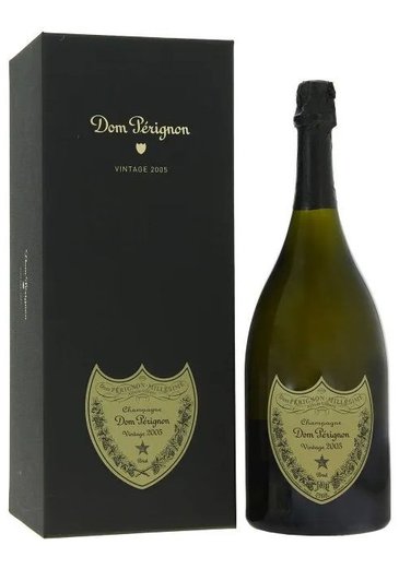 Dom Perignon 2005 gift box brut Champagne Aoc  0.75 l