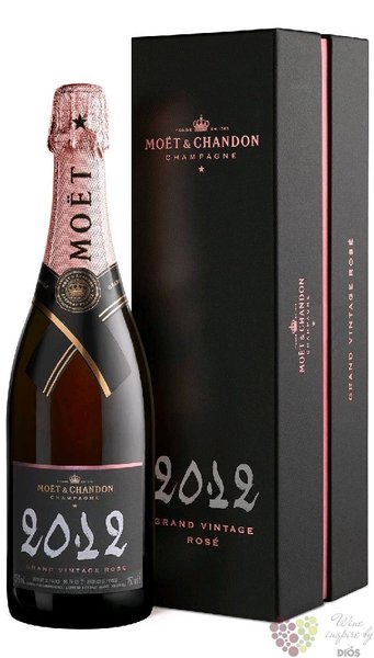 Moet &amp; Chandon ros  Grand vintage 2015  gift box brut Champagne Aoc  0.75 l