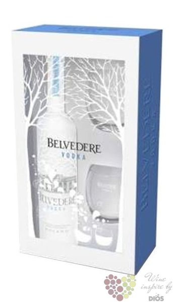 Belvedere  Pure  2glass Spritz pack premium Polish vodka 40% vol.  0.70 l