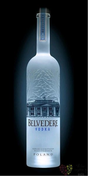 Belvedere  Illuminator  premium Polish vodka magnum 40% vol.  1.75 l