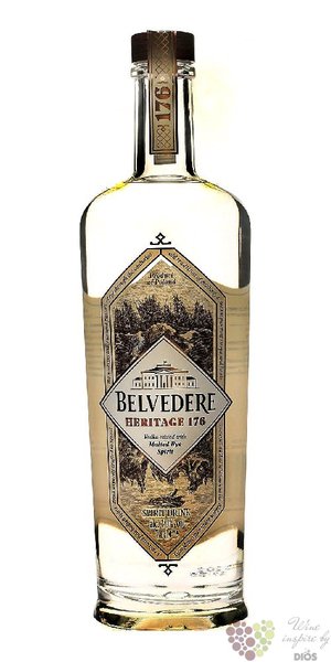 Belvedere  Heritage 176  premium Polish vodka 40% vol.  0.70 l