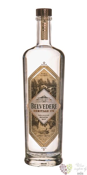 Belvedere  Heritage 176  premium Polish vodka 40% vol.  1.00 l