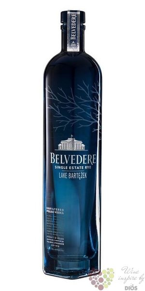 Belvedere „ Lake Bartezek ” ultra premium Polish vodka 40% vol.  0.70 l