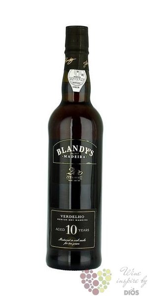 Blandys  Verdelho  aged 10 years rich Madeira Do 19% vol.    0.50 l