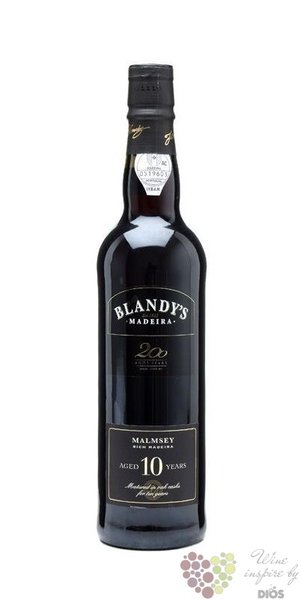 Blandys  Malmsey  aged 10 years rich Madeira Do 19% vol.    0.50 l