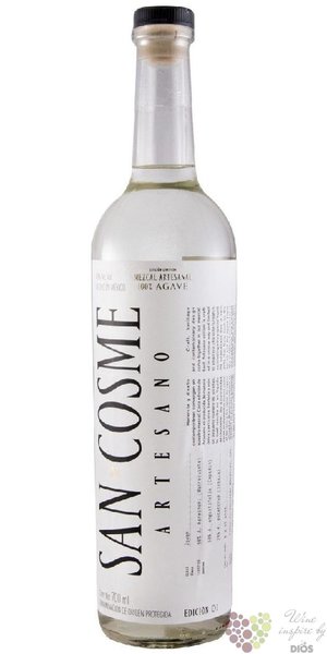 San Cosme Artesano  Edicion 01  100% of agave Mexican mezcal  45% vol.  0.70 l