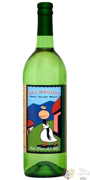 del Maguey  San Luis del Rio  Mexican single village mezcal  47% vol.  0.70 l