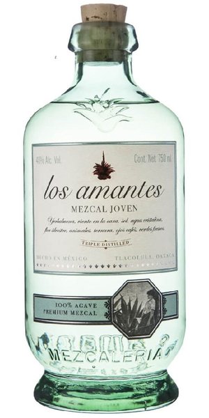 Los Amantes  Joven  100% agave Mexican mezcal  40% vol.  0.70 l