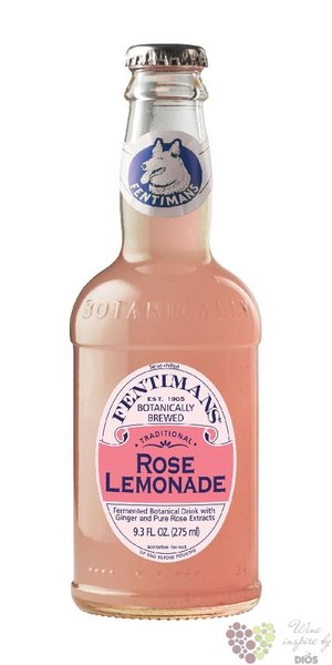 Fentimans  Rose lemonade  English botanically brewed beverages   275ml