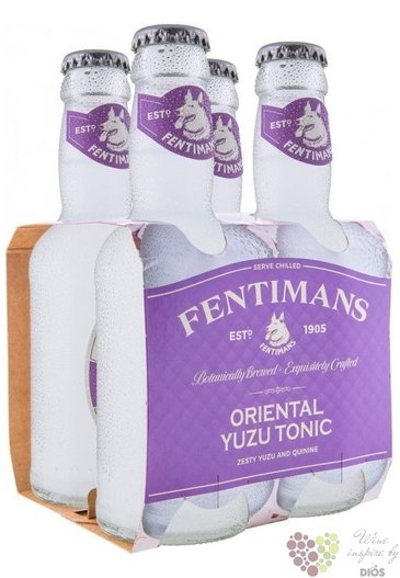 Fentimans Tonic  Oriental Yuzu  English botanically brewed tonic  200ml