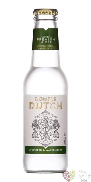 Double Dutch  Cucumber &amp; Watermelon  flavored English tonic water  0.20 l
