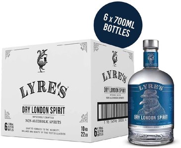 Lyres  London Dry Spirtits  Gin London dry Alternative case 0.0% vol.  6*0.70 l