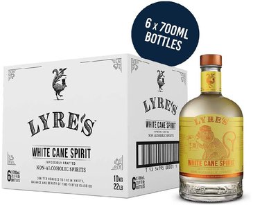 Lyres  White Cane Spitits  Rum Alternative case 0.0% vol.  6*0.70 l