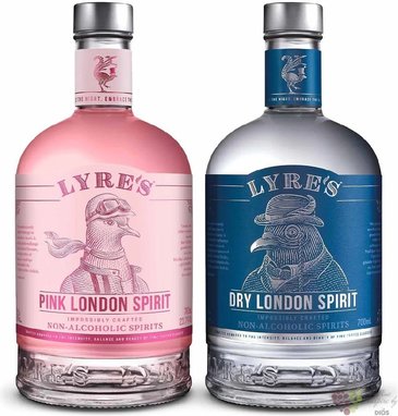 Lyres  Lovebirds  G&amp;T Coctail Alternative set 00% vol.  2*0.70 l