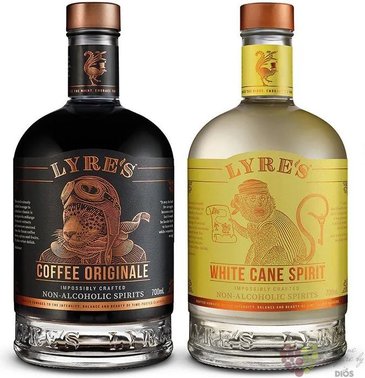 Lyres Duo  Espresso Martini  Alternative Rum Coctail set 00% vol.  2*0.70 l