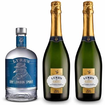 SET NEALKO Lyres Passionstar Martini Grande Classico 0%3*0.70l