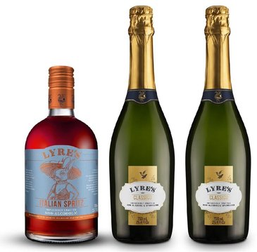 Lyres Spritz  Amalfi  Italian Spritz &amp; Grande Classico set 00% vol.  3*0.70 l