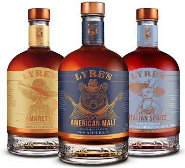 Lyres Trio  Masters  Coctail Alternative set 00% vol.  3*0.70 l