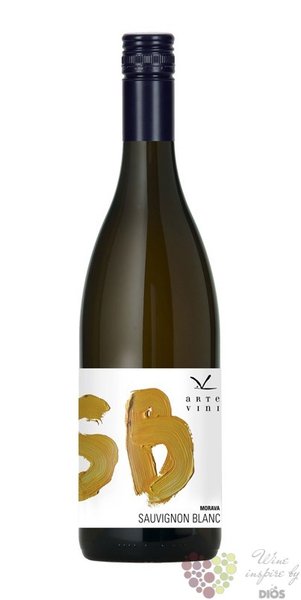 Sauvignon blanc  SB  2015 moravsk zemsk vno z vinastv Arte Vini     0.75l