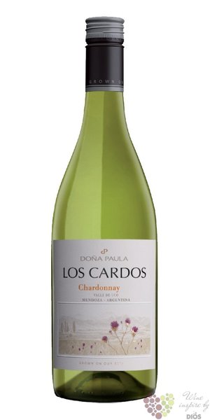 Chardonnay  los Cardos  2015 Mendoza el Alto Do via Doa Paula    0.75 l