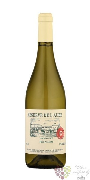 Reserve de IAube blanc 2019 VdP dOC Languedoc Roussillon Pere Anselme by maison Brotte   0.75 l