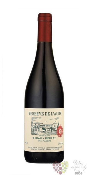 Reserve de IAube rouge 2018 VdP dOC Languedoc Roussillon Pere Anselme by maison Brotte   0.75 l