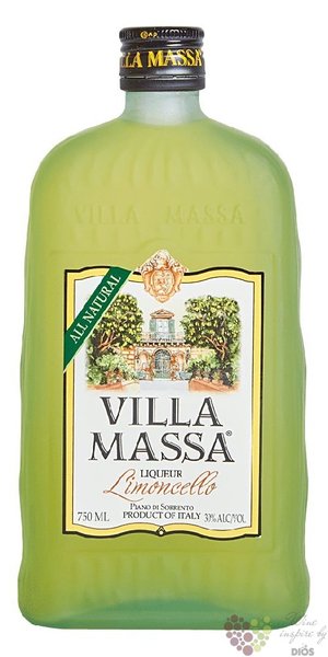 Villa Massa Limoncello tradizionale limone liqueur di Sorrento 30% vol.  0.70 l