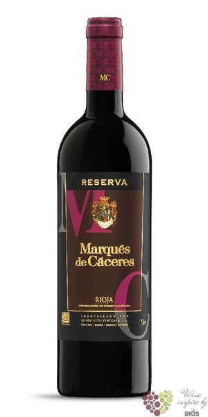 Marqus de Cceres tinto  Reserva  2014 Rioja DOCa  0.75 l