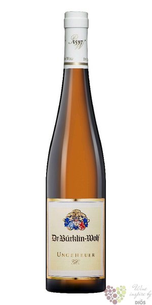 Riesling GC  Forster Ungeheuer  2019 Pfalz VdP Grosse lage Dr.Brklin Wolf  0.75 l
