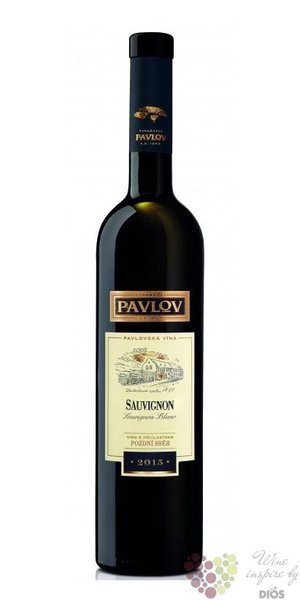 Sauvignon blanc 2019 pozdn sbr vinastv Pavlov  0.75 l