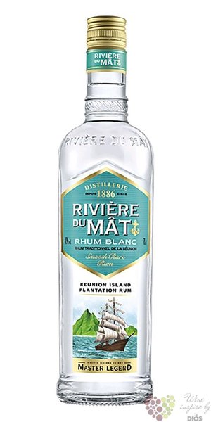 Riviere du Mat blanc   Master Legend  plantation Reunion rum 40% vol.  0.70 l