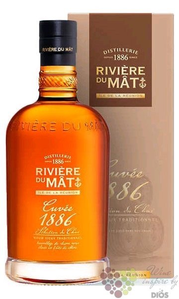 Riviere du Mat  Cuve 1886  aged Reunion rum 43% vol.  0.70 l