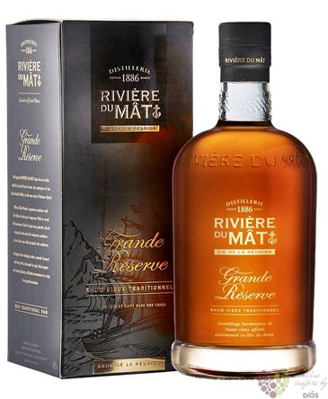 Riviere du Mat  Grande Reserve  aged Reunion rum 40% vol.  0.70 l