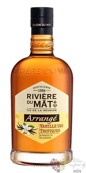 Rivire du Mat Arrange  Vanille des Tropique  flavored Reunion rum 35% vol.  0.70 l