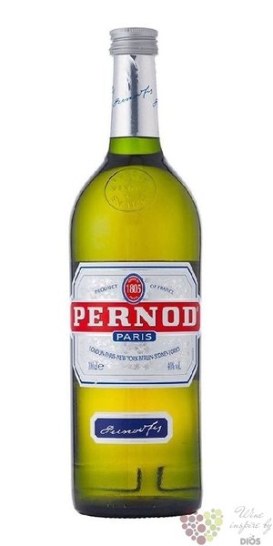 Pernod  Pastis de Paris  French anise aperitif pastis by Pernod 40% vol.  1.00 l