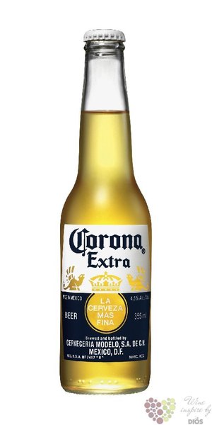 Corona Extra original Mexican beer 4.6% vol.   0.33 l