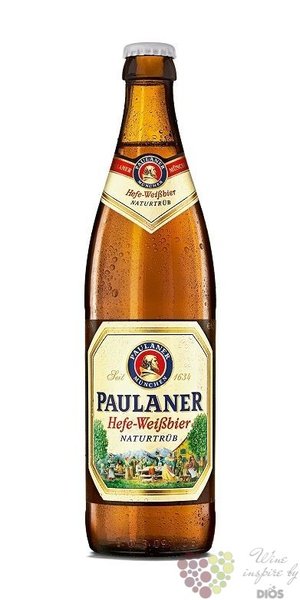 Paulaner German hefe weissbier 5.5% vol.  0.33 l