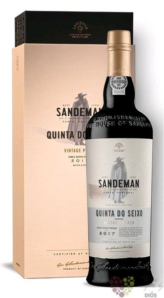 Sandeman 2013  Quinta do Seixo  single quintas Vintage Porto Doc 20% vol.  0.75 l