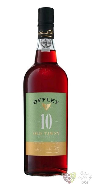 Offley 10 years old wood aged tawny Porto Doc 20% vol.  0.75 l