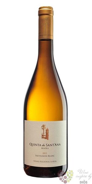 Sauvignon blanc 2017 Mafra vinho regional Lisboa Quinta de SantAna  0.75 l