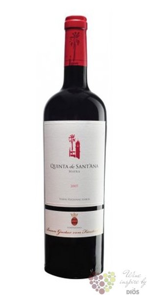 Pinot noir 2017 Mafra vinho regional Lisboa Quinta de SantAna  0.75 l