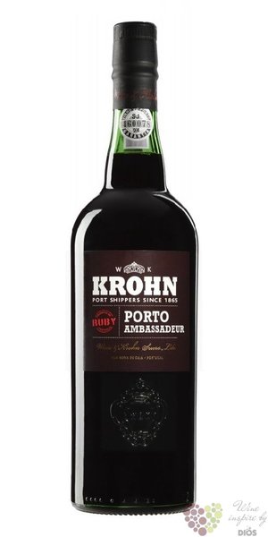 Krohn  Ambassador  fine ruby Porto Doc 20% vol.  0.75 l